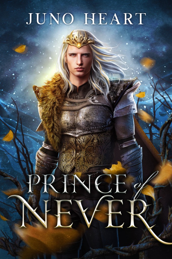 Prince of Never by Juno Heart. A YA fantasy romance. Fae romance book. 